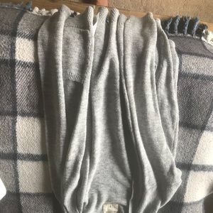 Gray Hollister Cardigan